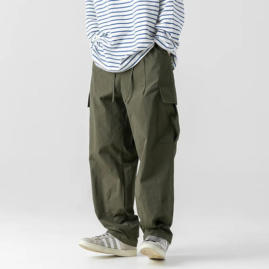 RODRI -  Lockere Cargo Pants aus Nylon